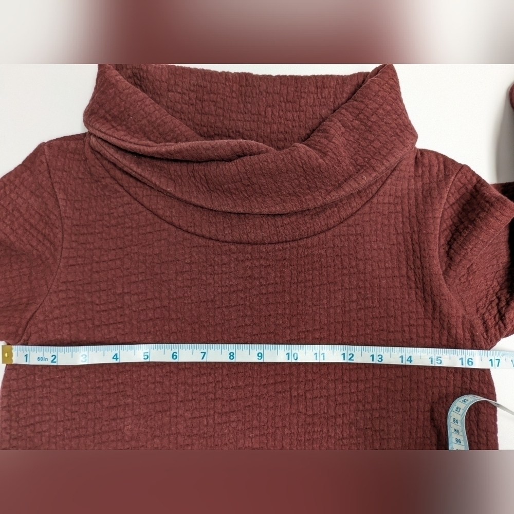 COKLUCH Riviere women's pullover - Cassis Crinkle size XS - Picture 7 of 12